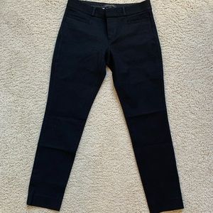 Sloan-fit black pants from Banana Republic size 0